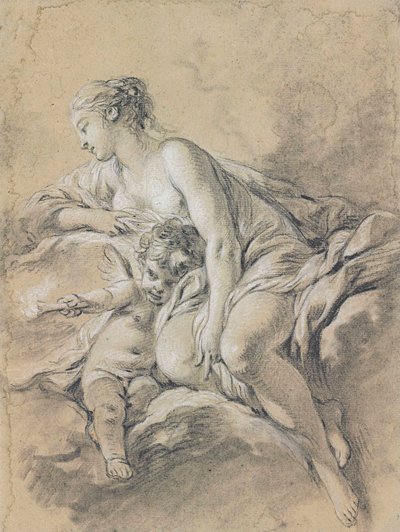 Boucher - Aurora y Céfalo de François Boucher