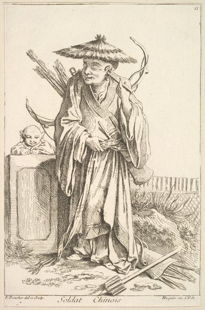 Soldado chino de François Boucher