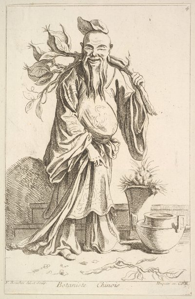 Botánico Chino, 1738-45 de François Boucher