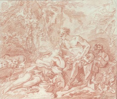 Dafnis y Cloe de François Boucher