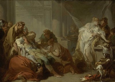 Muerte de Meleagro, 1727 de François Boucher