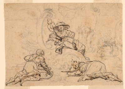 Diseños para ornamentación de chinoiserie de François Boucher