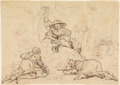 Diseños para ornamento chinoiserie de François Boucher