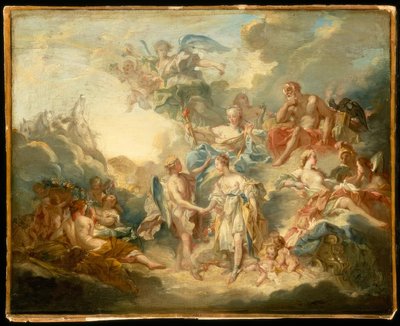 Boda de Cupido y Psique de François Boucher