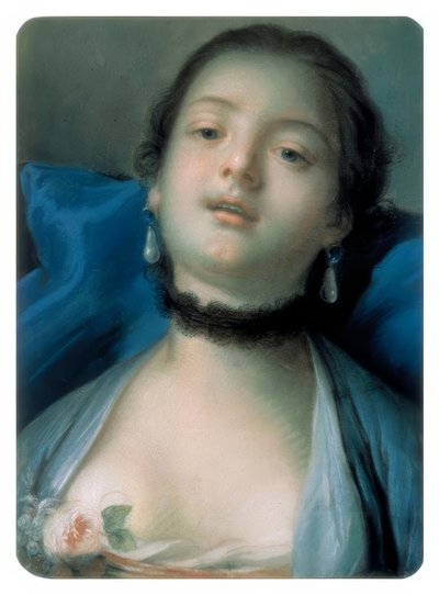 Joven mujer de François Boucher