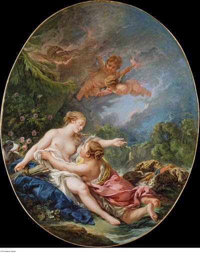 Júpiter y Calisto de François Boucher