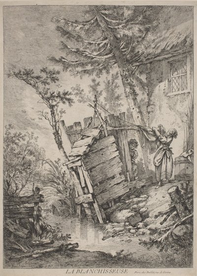La Lavandera de François Boucher