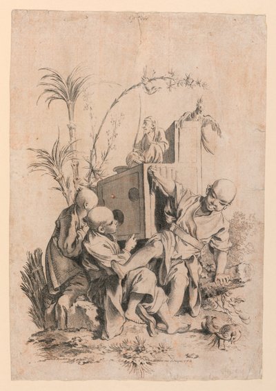 La vista (de la serie Los cinco sentidos) de François Boucher