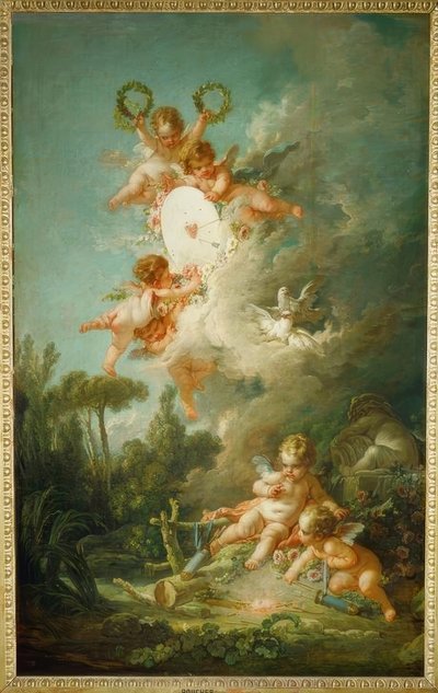 El blanco del amor de François Boucher