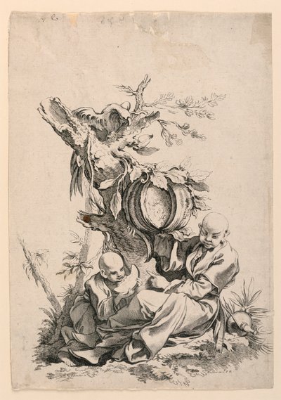 El Gusto de la serie Los Cinco Sentidos de François Boucher