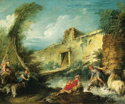 Le Passage du Gue de François Boucher