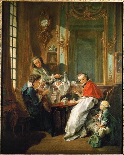 Le dejeuner - el almuerzo ... de François Boucher