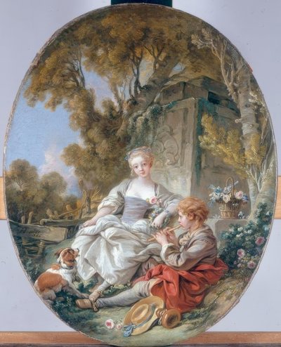 El jugador de flageolet de François Boucher