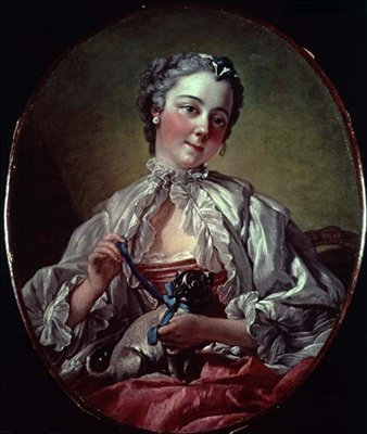 Madame Boucher, c.1743 de François Boucher