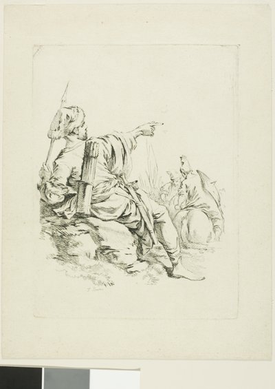 Guerrero oriental de François Boucher