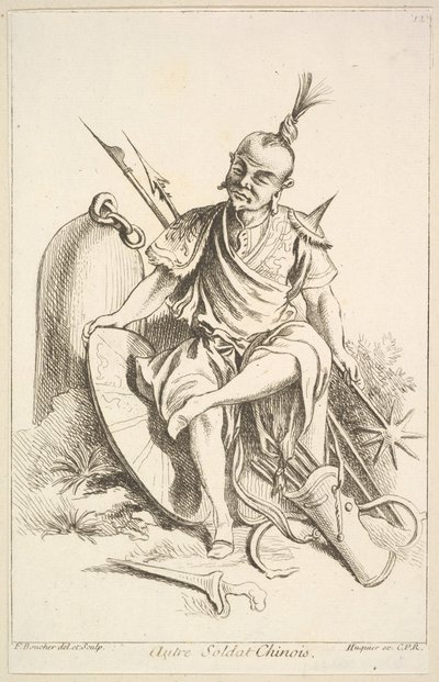 Otro soldado chino de François Boucher