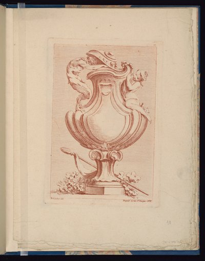 Placa 10, Libro de jarrones de François Boucher