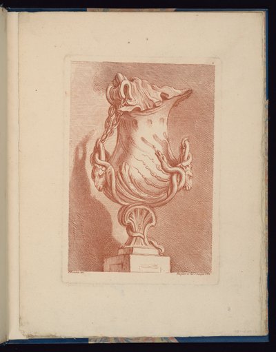 Placa 4, Libro de jarrones de François Boucher