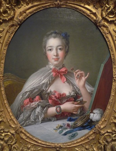 Retrato de la Marquesa de Pompadour de François Boucher