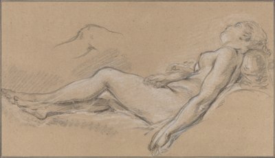 Ninfa Reclinada de François Boucher