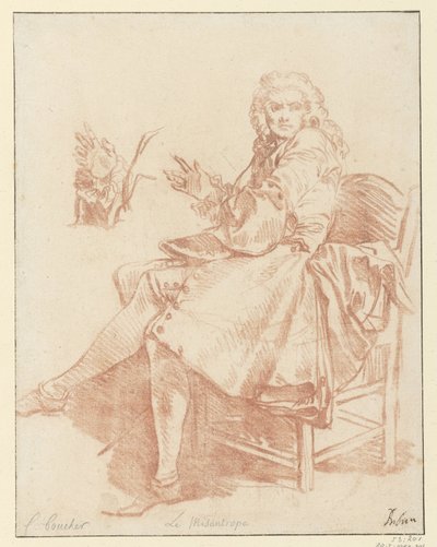 Estudio para Alceste
Diseño para la ilustración de Le Misanthrope
