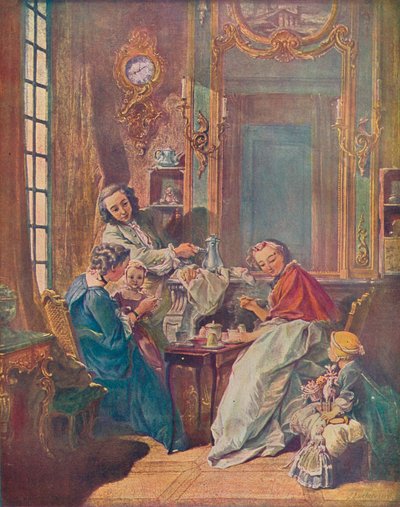 La comida de la tarde, 1739 de François Boucher
