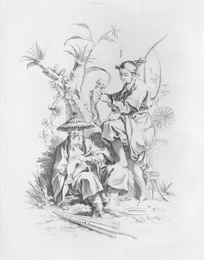 Los cinco sentidos, 1720-70 de François Boucher