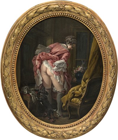 El Ojo Indiscreto, 1742 de François Boucher