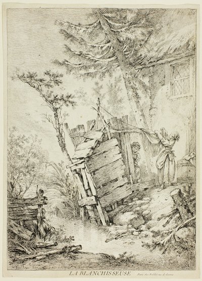 La Lavandera de François Boucher