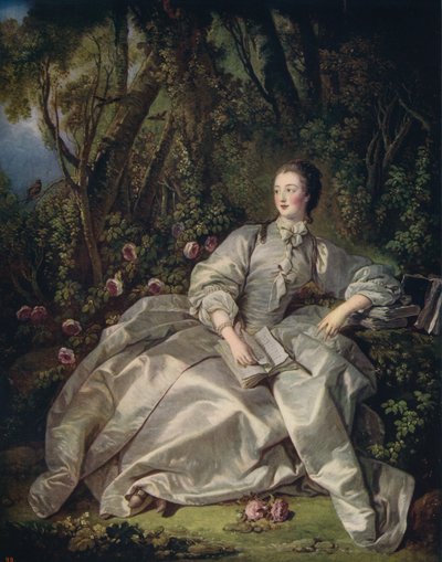 El Marqués de Pompadour, 1758, c1915 de François Boucher
