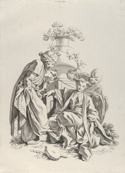 El tacto, de Los Cinco Sentidos de François Boucher