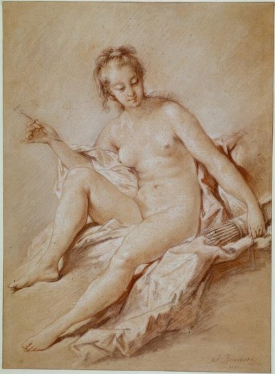 Venus con flecha y carcaj de François Boucher
