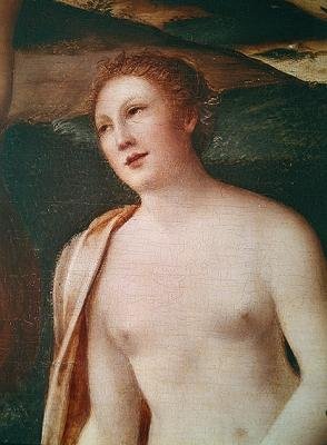 Busto de una ninfa (detalle) de François Clouet