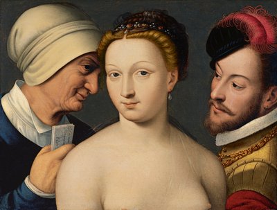 Francés:  Billet doux La carta de amor de François Clouet