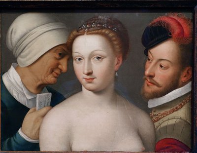 Francés:  Billet doux La carta de amor de François Clouet