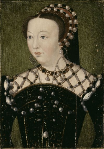 Retrato de Catalina de Médici 1519-1589, ca. 1575 de François Clouet