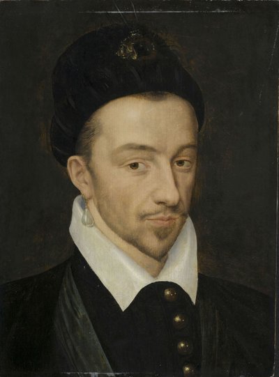 Retrato de Enrique III de Francia de François Clouet