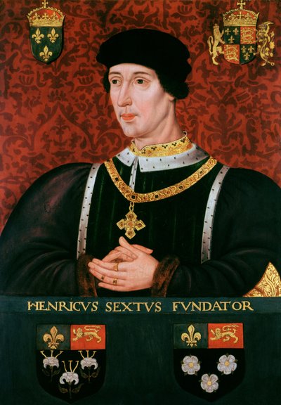 Retrato de Enrique VI de Inglaterra (1421-71) de François Clouet