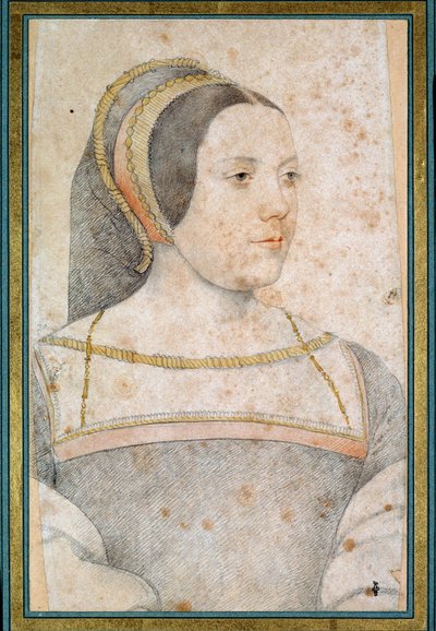 Retrato de Judith de Assigny, esposa de Jean de Crequi, señor de Cannaples (1502 - 1558) de François Clouet