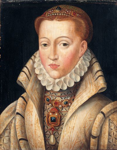 Retrato de una dama, previamente identificada como Lady Jane Grey de François Clouet