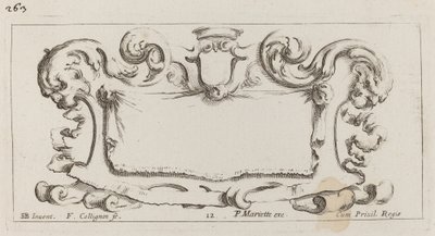 Cartucho de François Collignon after Stefano Della Bella
