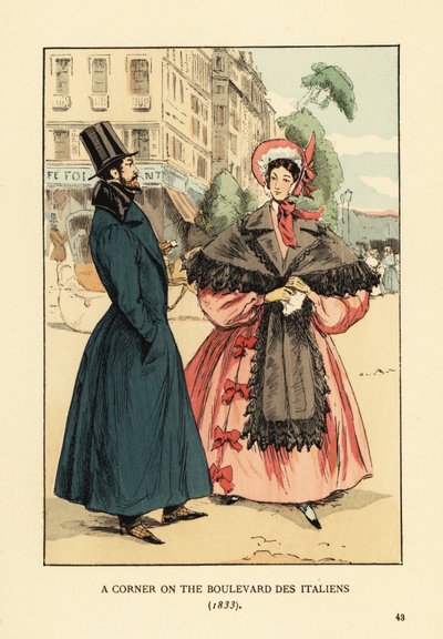 Una esquina en el bulevar de los Italianos de François Courboin