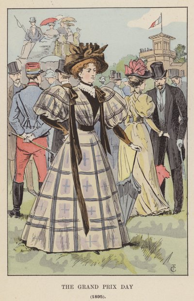 El Día del Gran Premio, 1895 de François Courboin