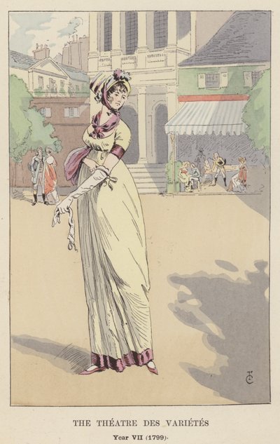 El Teatro des Variétés, Año VII, 1799 de François Courboin