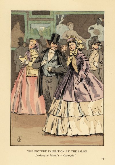 La exposición de cuadros del Salón de París de François Courboin