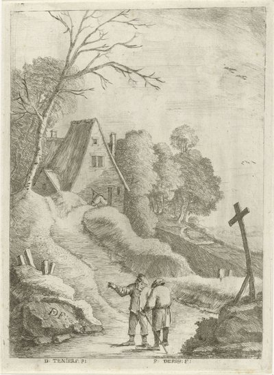 paisaje montañoso de François Deroy