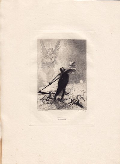 François Flameng - Victor Hugo - Las contemplaciones - La Parca de Francois Flameng