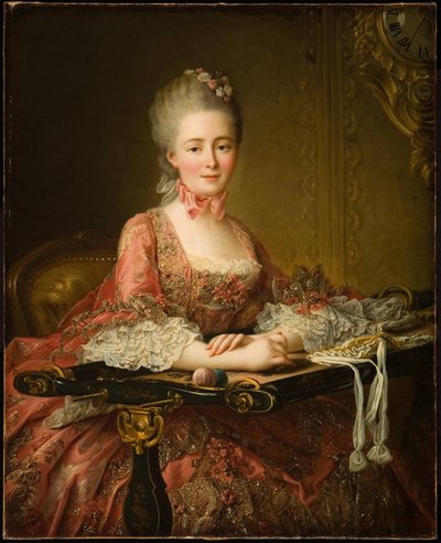 Marquesa de Caumont La Force de Francois-Hubert Drouais