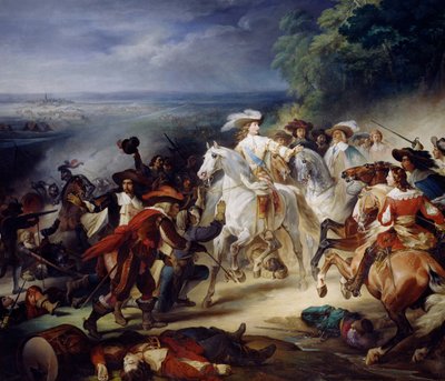 Batalla de Rocroi, 19 de mayo de 1643, 1834 de François Joseph Heim