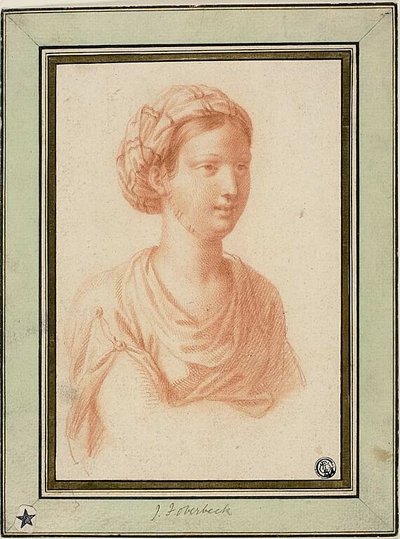 Busto de mujer con turbante de François Le Moyne